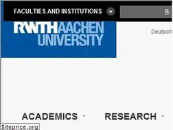 Sites similar to rwth.de