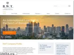 Sites similar to rwtlaw.co.th