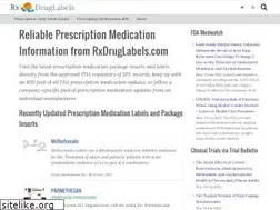 Sites similar to rxdruglabels.com