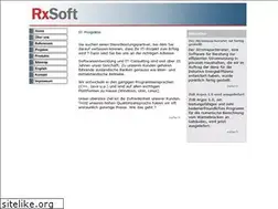 Sites similar to rxsoft.de