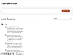 Sites similar to ryan-stiles.net