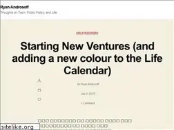 Sites similar to ryanandrosoff.ca