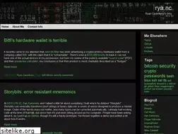 Sites similar to ryanc.org
