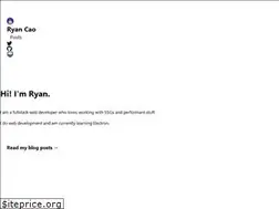 Sites similar to ryanccn.dev