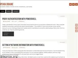 Sites similar to ryandrane.com