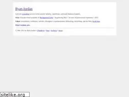Sites similar to ryanjordan.com