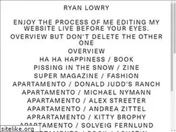 Sites similar to ryanlowry.com