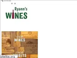 Sites similar to ryannswines.com