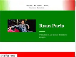 Sites similar to ryanparis.de