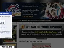 Sites similar to ryansautorepairlivonia.com