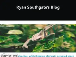 Sites similar to ryansouthgate.com