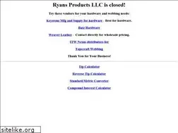 Sites similar to ryansproducts.com