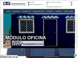 Sites similar to ryccontenedores.com