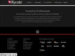 Sites similar to rycote.com