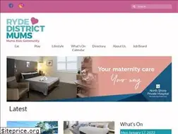 Sites similar to rydedistrictmums.com.au