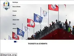 Sites similar to rydercuphospitality.com