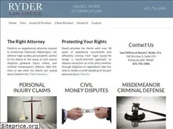 Sites similar to ryderlawoffice.com