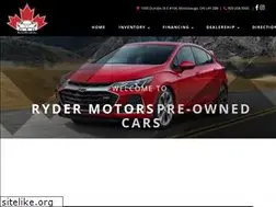 Sites similar to rydermotors.com