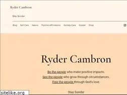 Sites similar to ryderscambron.com