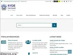 Sites similar to rydetowncouncil.org.uk