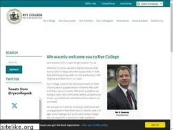 Sites similar to ryecollege.co.uk