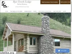Sites similar to ryecreeklodge.com