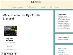 Sites similar to ryepubliclibrary.org