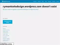 Sites similar to rymantextodesign.wordpress.com
