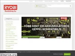 Sites similar to ryobishop.hu
