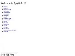 Sites similar to ryoji.info