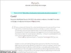 Sites similar to ryrych.pl