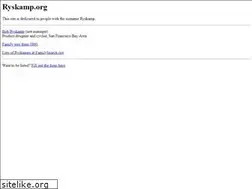 Sites similar to ryskamp.org