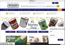 Sites similar to rysons.com