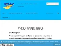Sites similar to ryssapapeleria.com.mx