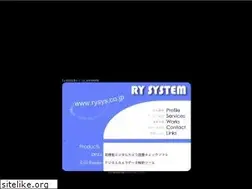 Sites similar to rysys.co.jp