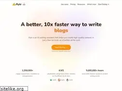 Sites similar to rytr.ai