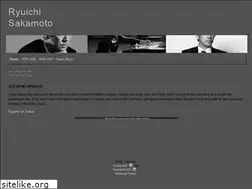 Sites similar to ryuichisakamoto.info