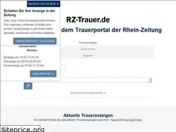 Sites similar to rz-trauer.de