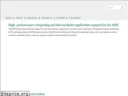 Sites similar to rzg.mpg.de