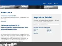 Sites similar to s-bahn-bern.ch