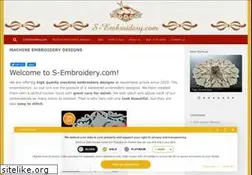 Sites similar to s-embroidery.com