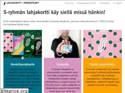 Sites similar to s-lahjakortti.fi