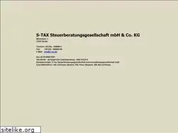 Sites similar to s-tax.de