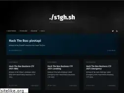 Sites similar to s1gh.sh