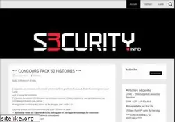 Sites similar to s3curity.info