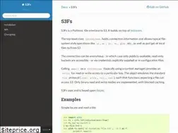 Sites similar to s3fs.readthedocs.io