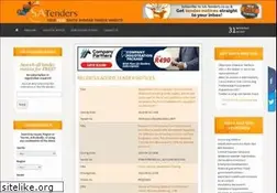 Sites similar to sa-tenders.co.za