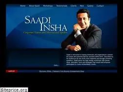 Sites similar to saadiinsha.com