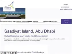 Sites similar to saadiyatisland.ae