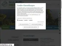 Sites similar to saalburg-ebersdorf.de